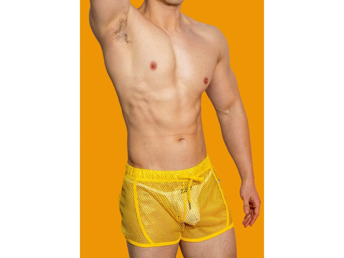 Gay Loungewear | D.M See-Through Home Shorts