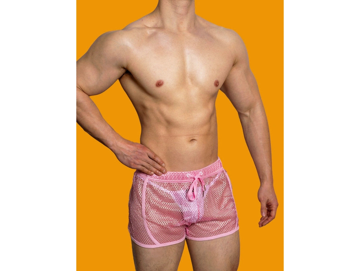 Gay Loungewear | D.M See-Through Home Shorts