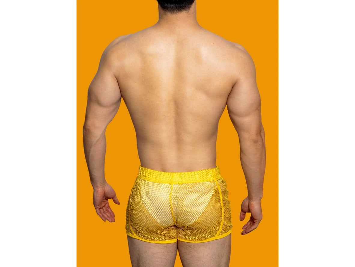 Gay Loungewear | D.M See-Through Home Shorts