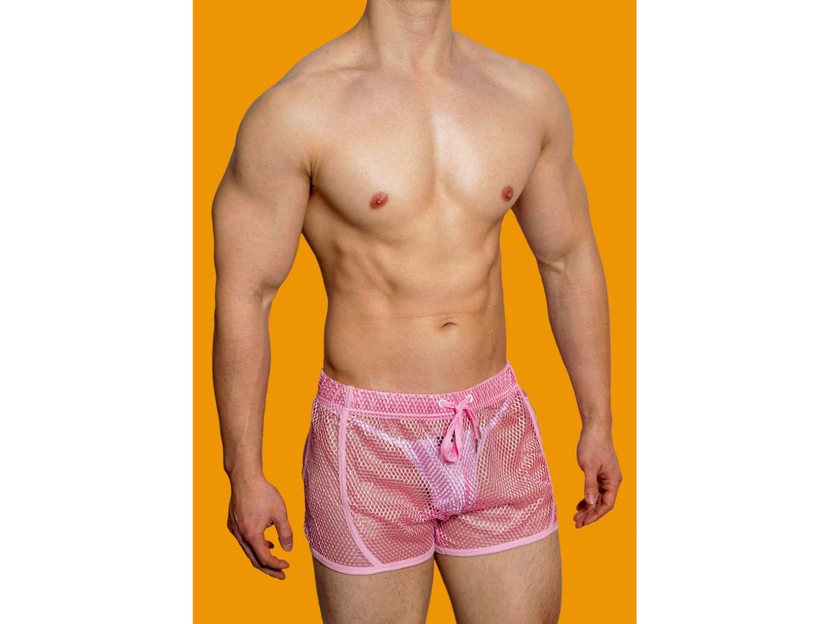 Gay Loungewear | D.M See-Through Home Shorts