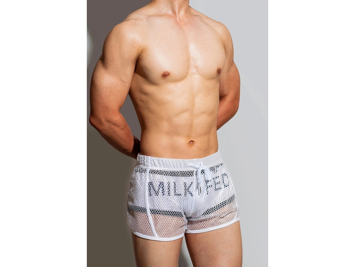 Gay Loungewear | D.M See-Through Home Shorts