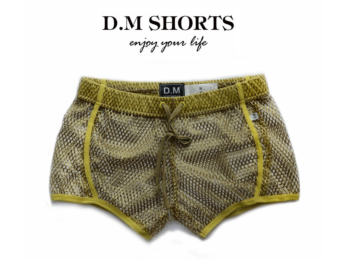 Gay Loungewear | D.M See-Through Home Shorts
