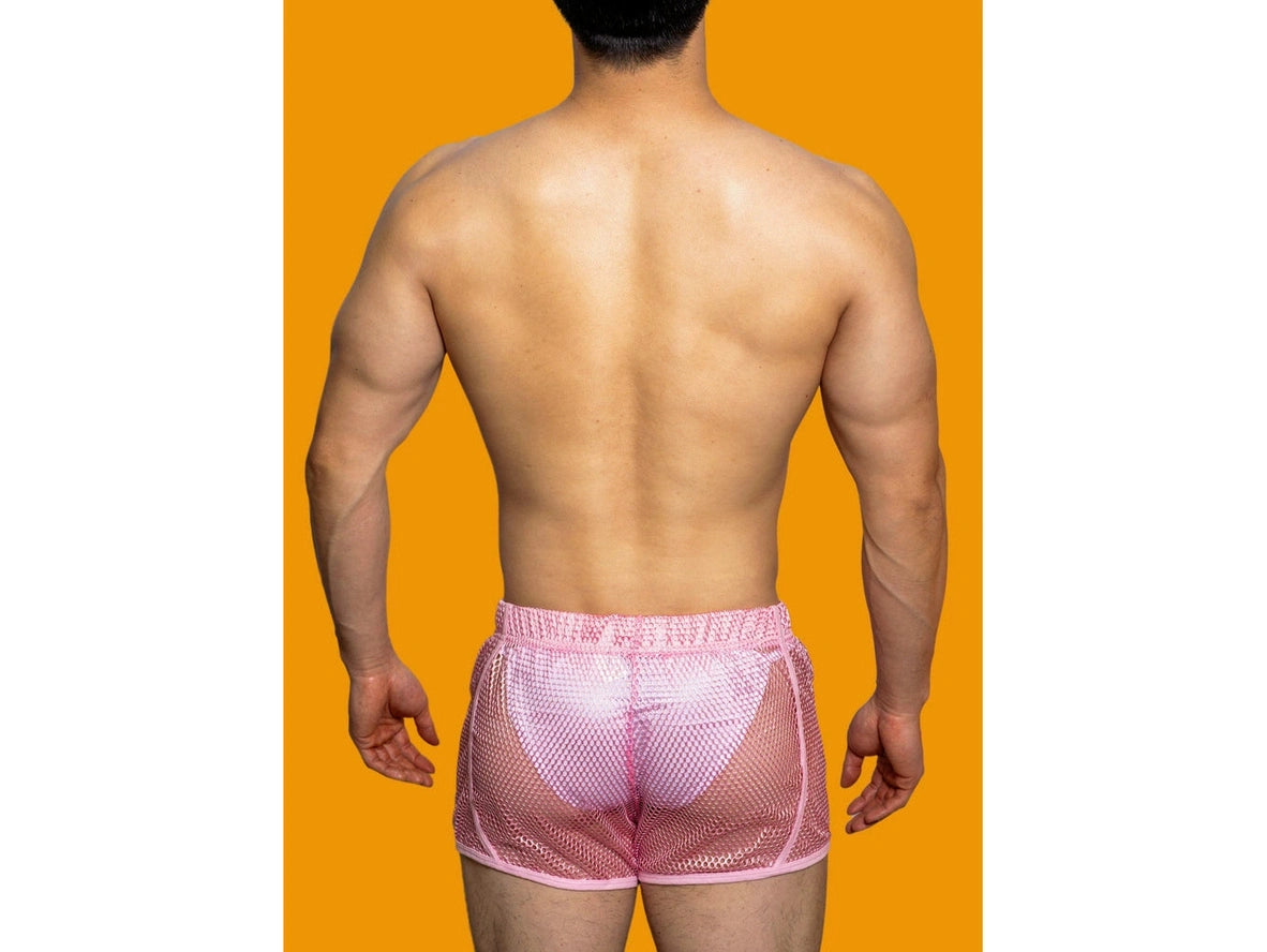 Gay Loungewear | D.M See-Through Home Shorts