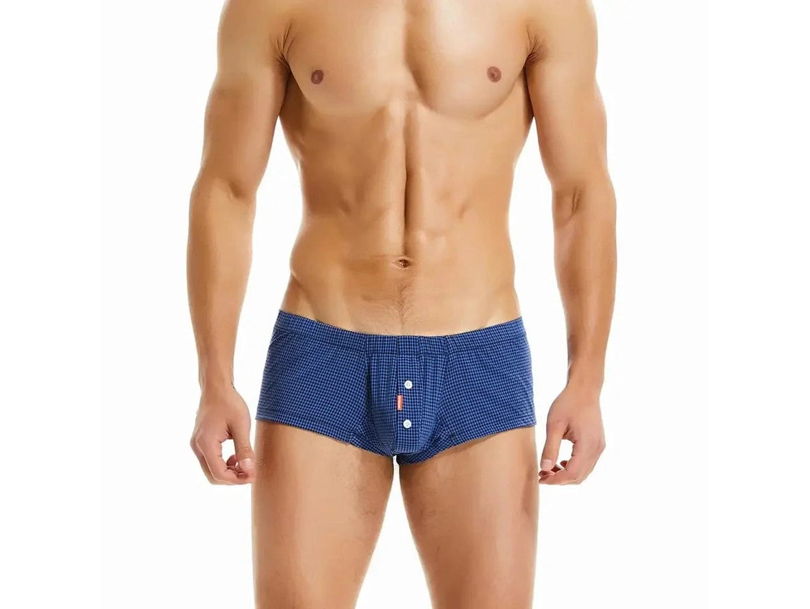 Gay Loungewear | SEOBEAN Sexy Plaid Boxers