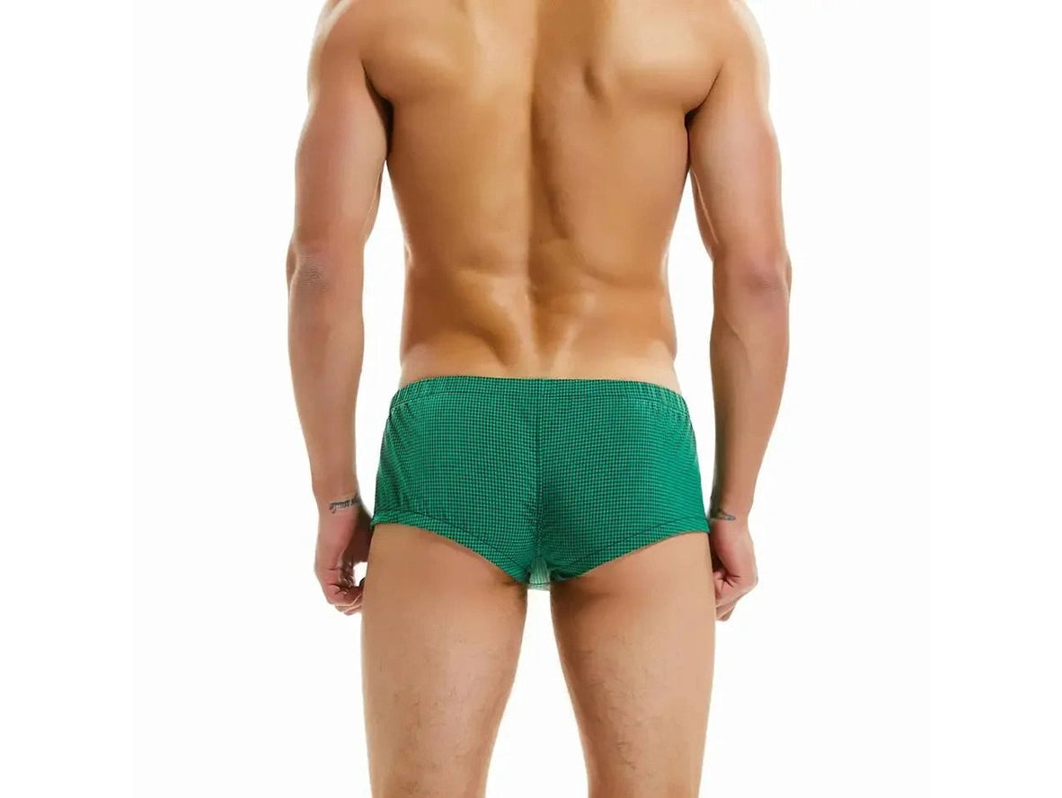 Gay Loungewear | SEOBEAN Sexy Plaid Boxers
