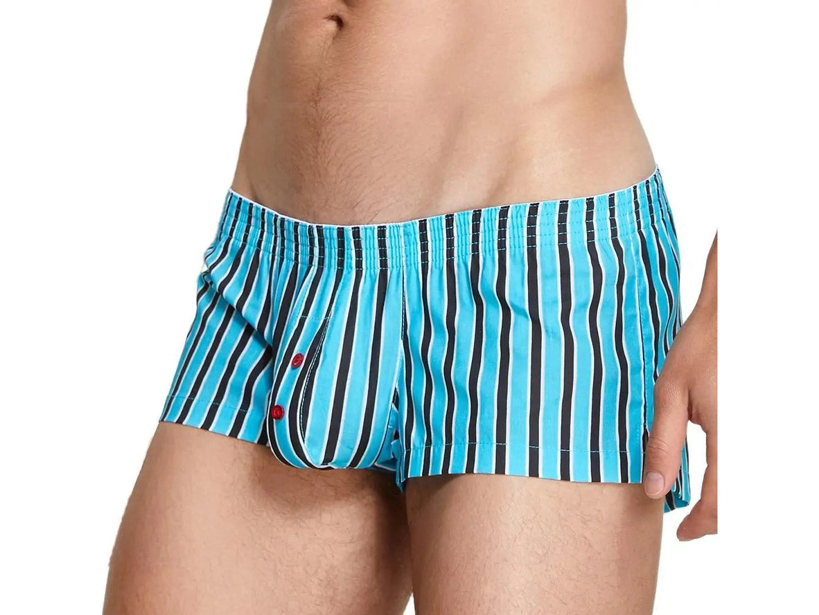 Gay Loungewear | SEOBEAN Slim Fit Stripe Boxers