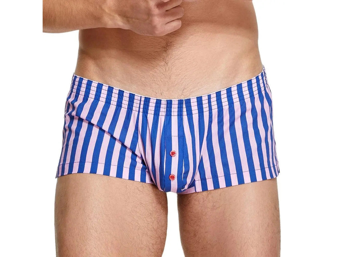 Gay Loungewear | SEOBEAN Slim Fit Stripe Boxers