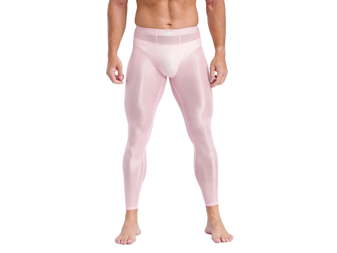 Gay Loungewear | See-Through Glossy Thermal Stretchy Sleepwear