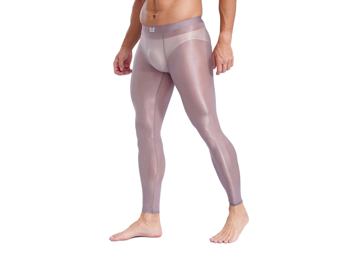 Gay Loungewear | See-Through Glossy Thermal Stretchy Sleepwear