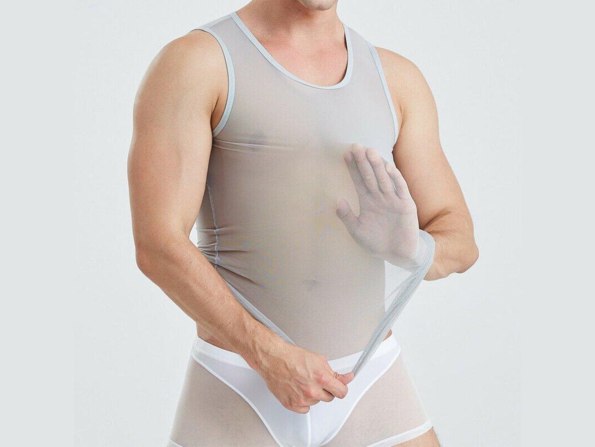 Sleeveless Mesh – Gay Loungewear