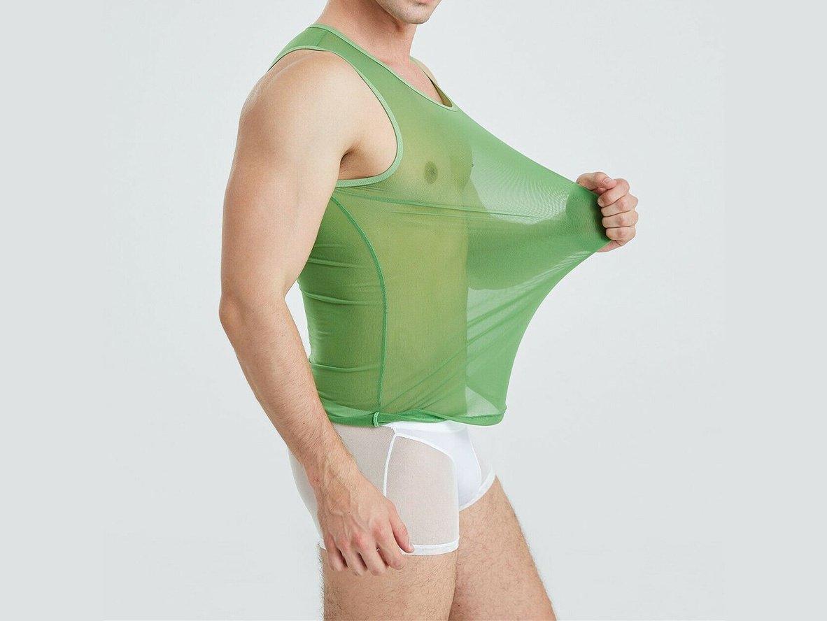 Sleeveless Mesh – Gay Loungewear