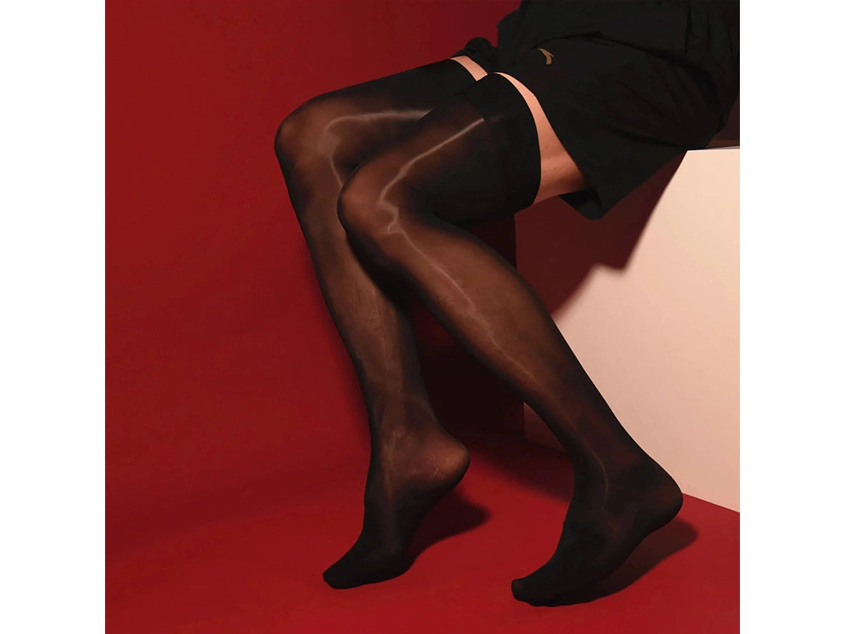 Gay Pantyhose | Glossy See-Through Stockings