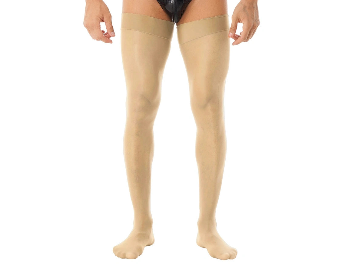 Gay Pantyhose | Glossy See-Through Stockings