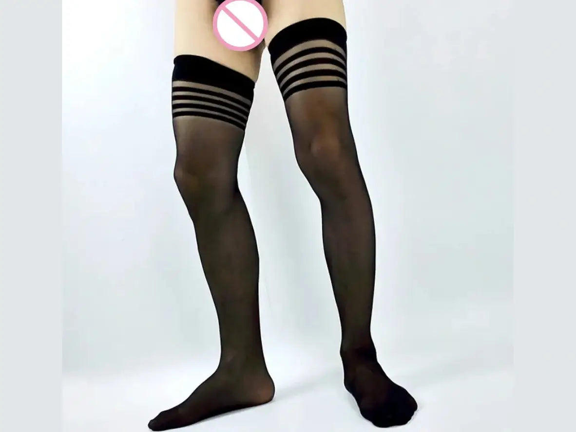 Gay Pantyhose | Sexy Ultra-Thin Long Tube Stockings
