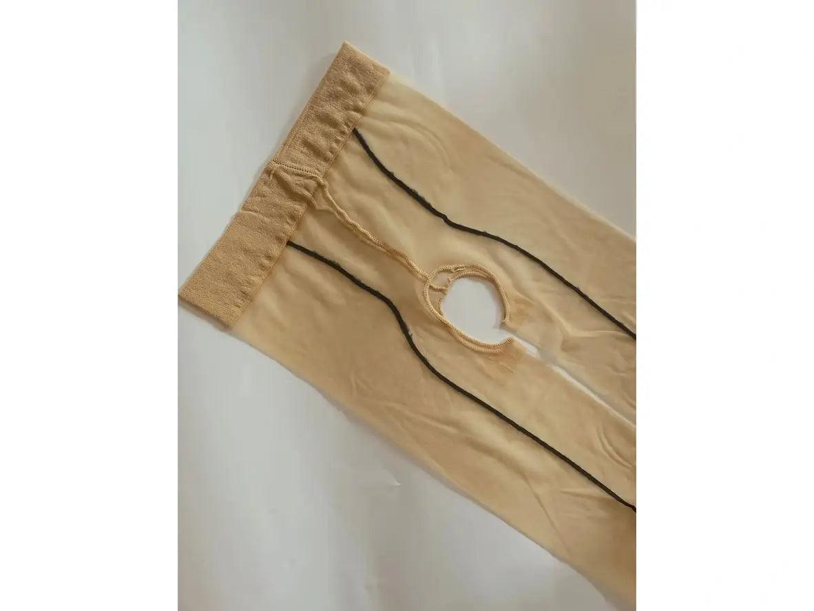 Gay Pantyhose | Slim Open Crotch Thin Stockings