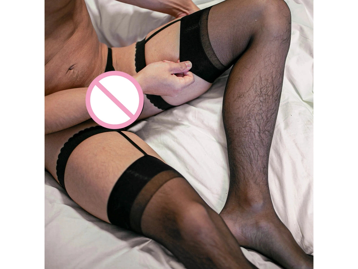 Gay Pantyhose | Transparent Sexy Stockings