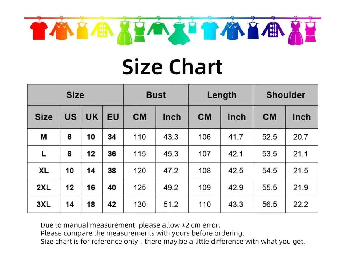 Men's romper size chart showing M to 3XL bust length and shoulder measurements
