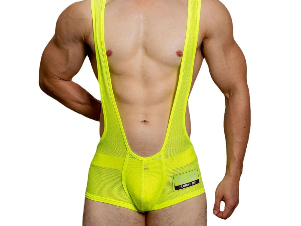 Gay Singlets | D.M Mesh See-Through Singlet
