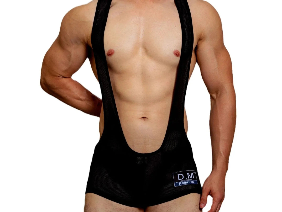 Gay Singlets | D.M Mesh See-Through Singlet