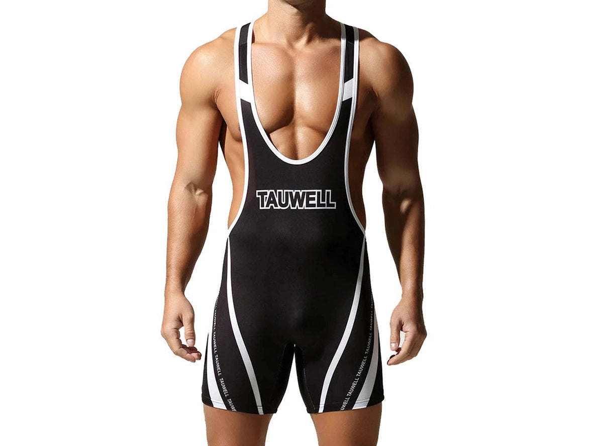 Gay Singlets | TAUWELL Vibrant Wrestling Bodysuit