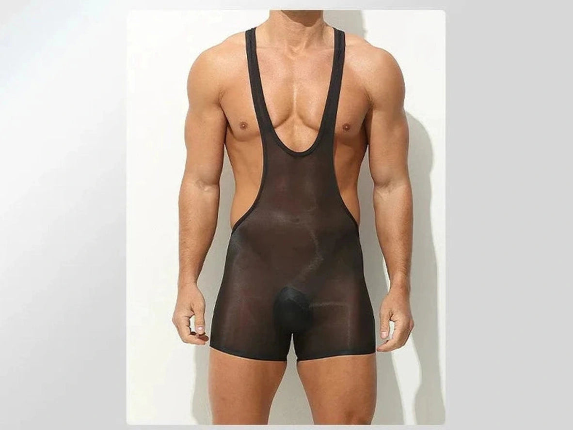 Gay Singlets | Ultra-thin Transparent Play Singlets