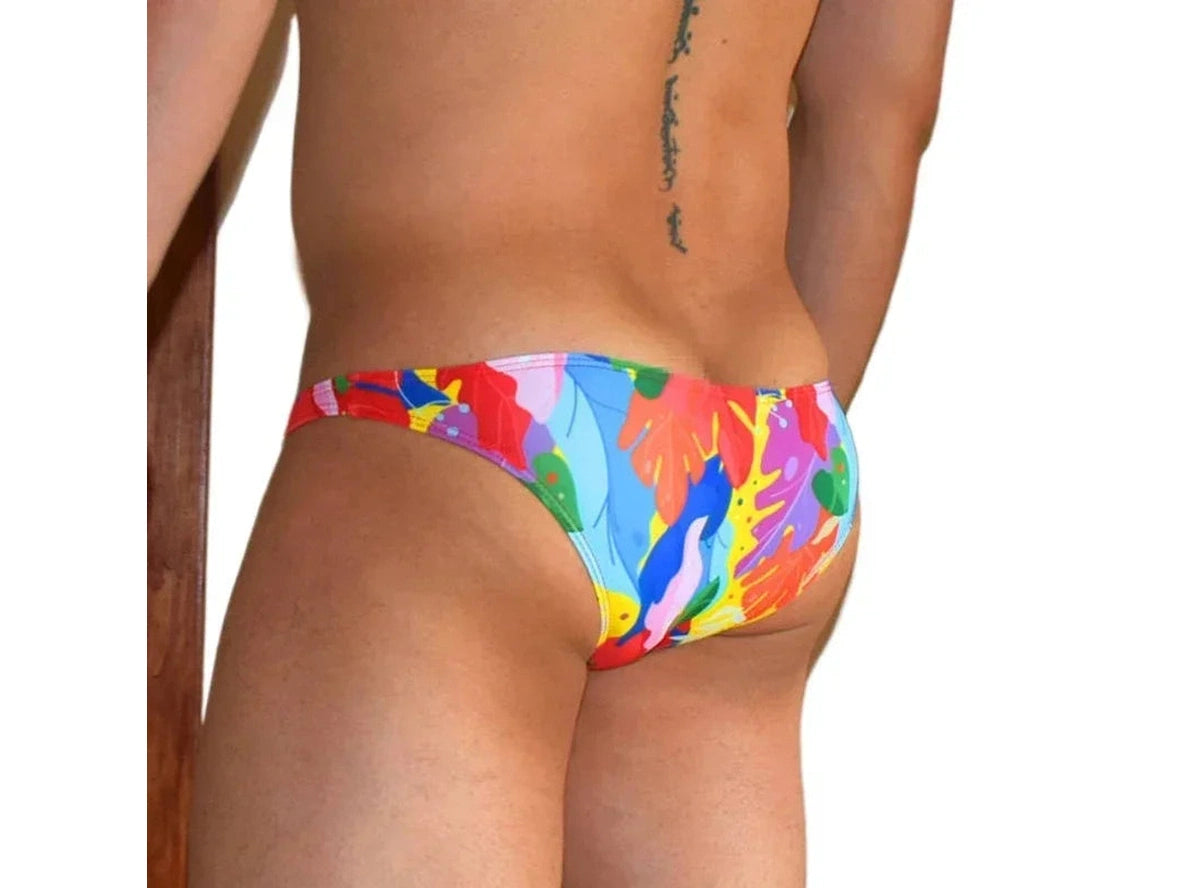 Gay Swim Bikinis | SEOBEAN Sexy Colorful Swim Bikinis