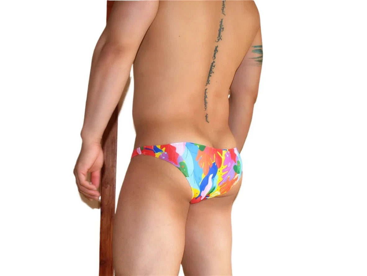Gay Swim Bikinis | SEOBEAN Sexy Colorful Swim Bikinis