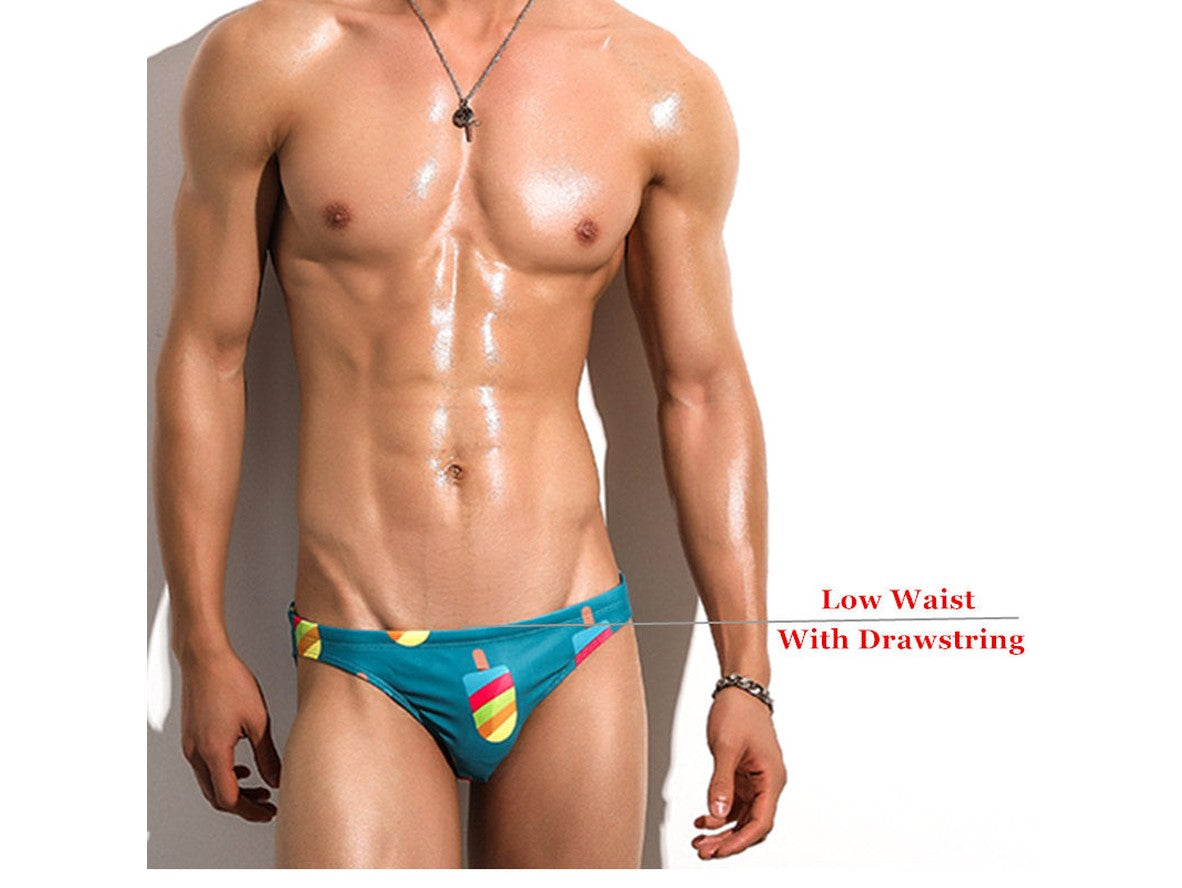 Gay Swim Bikinis | Summer Fun Low-Rise Swim Bikinis