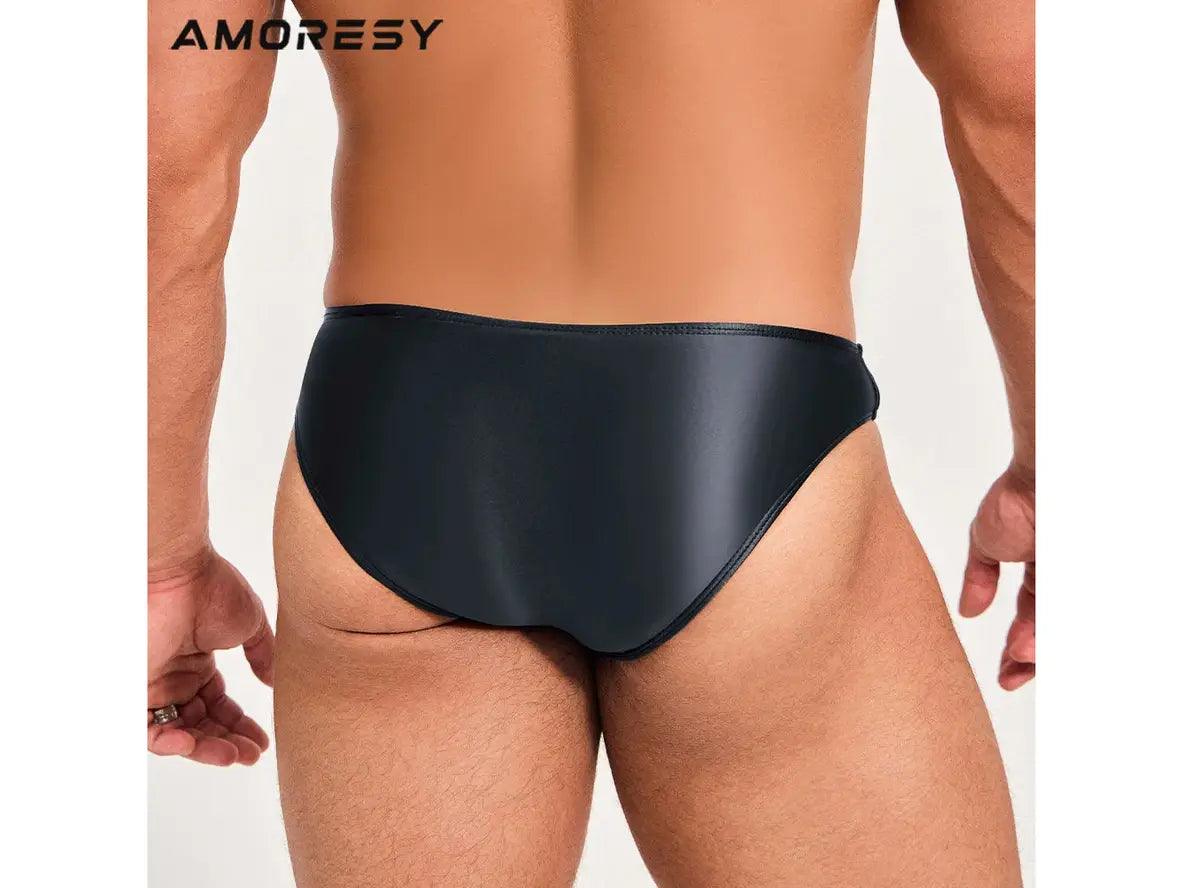 Gay Swim Briefs | AMORESY Low-Rise Swim Briefs