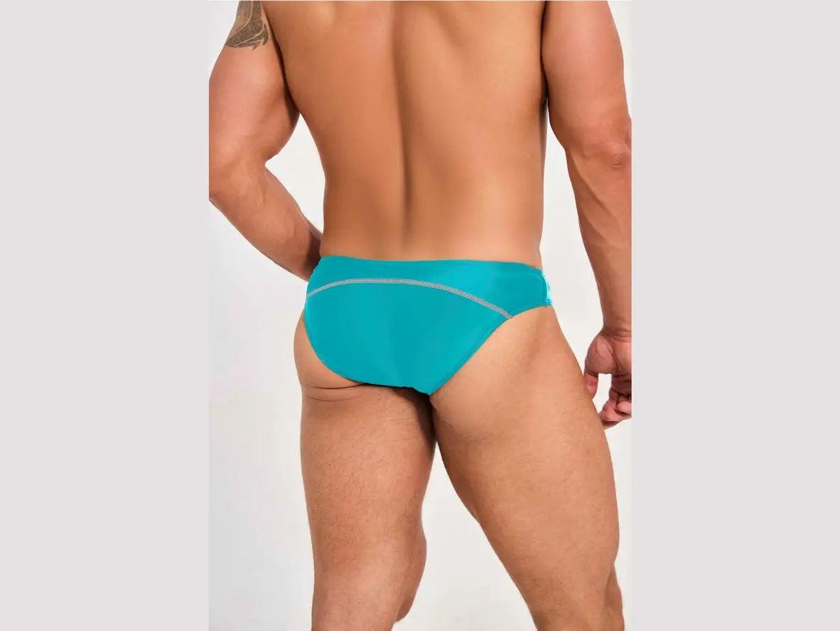 Gay Swim Briefs | AMORESY Swimwear Color Matching Swim Briefs