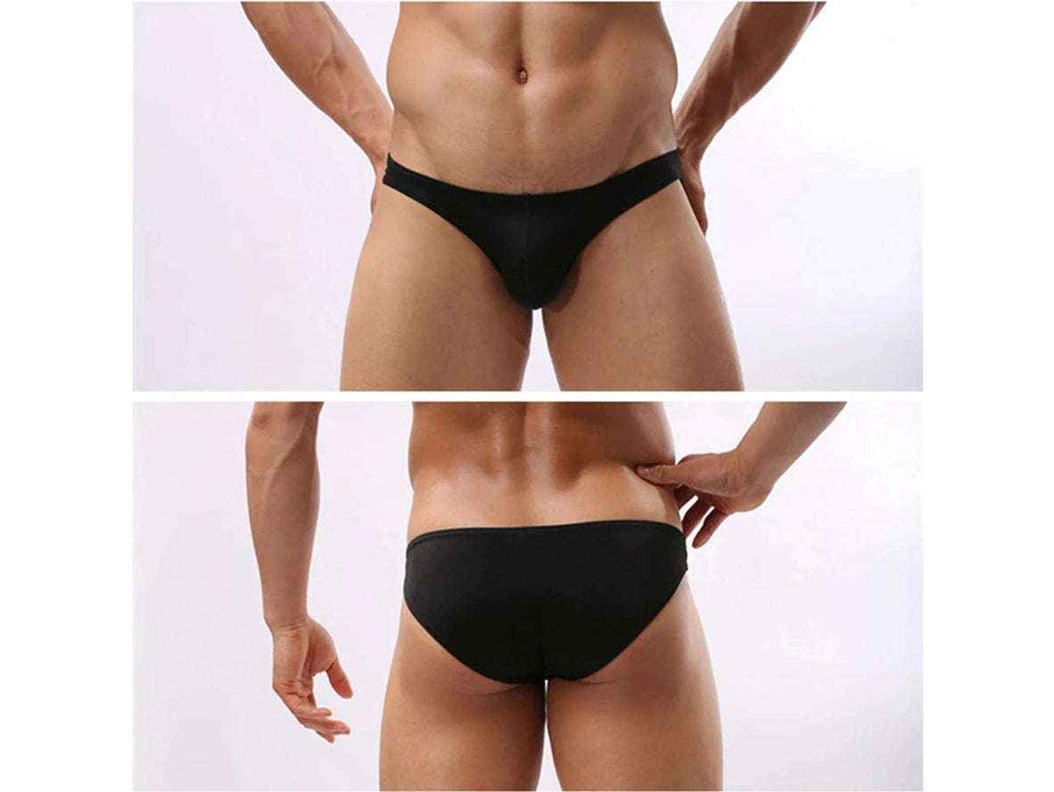 Gay Swim Briefs | CLEVER-MENMODE Pure Color Swim Briefs