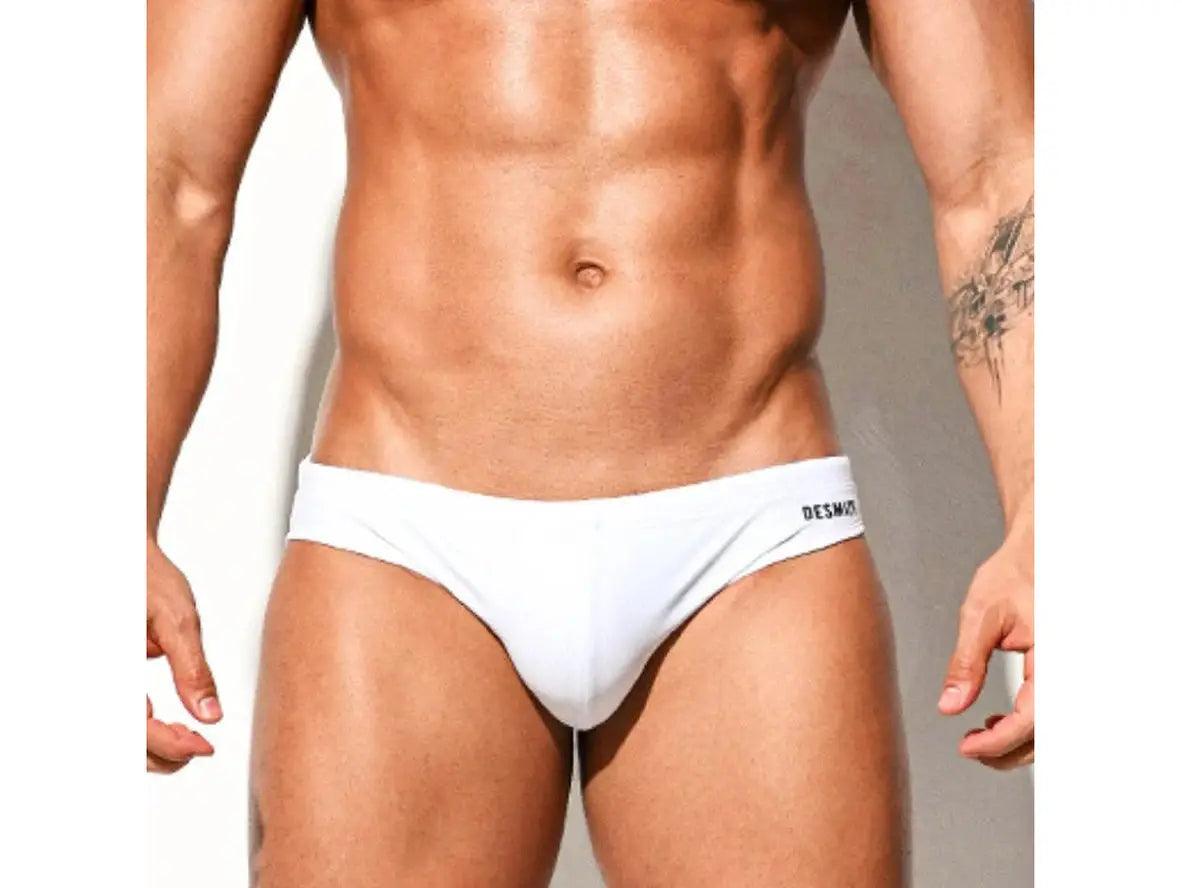 Gay Swim Briefs | DESMIIT Solid Sexy Swim Briefs