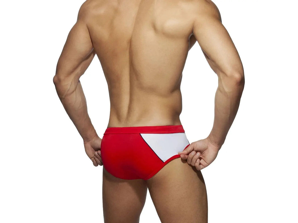 Gay Swim Briefs | Lifeguard Padded Push-Up Swim Briefs