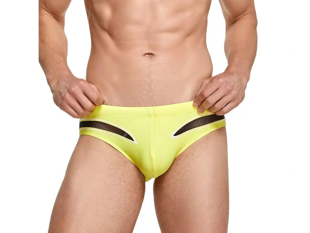 Gay Swim Briefs | SEOBEAN Summer Mesh Swim Briefs