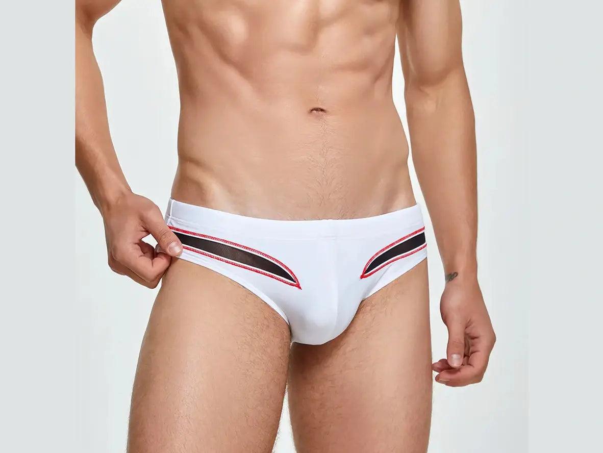 Gay Swim Briefs | SEOBEAN Summer Mesh Swim Briefs