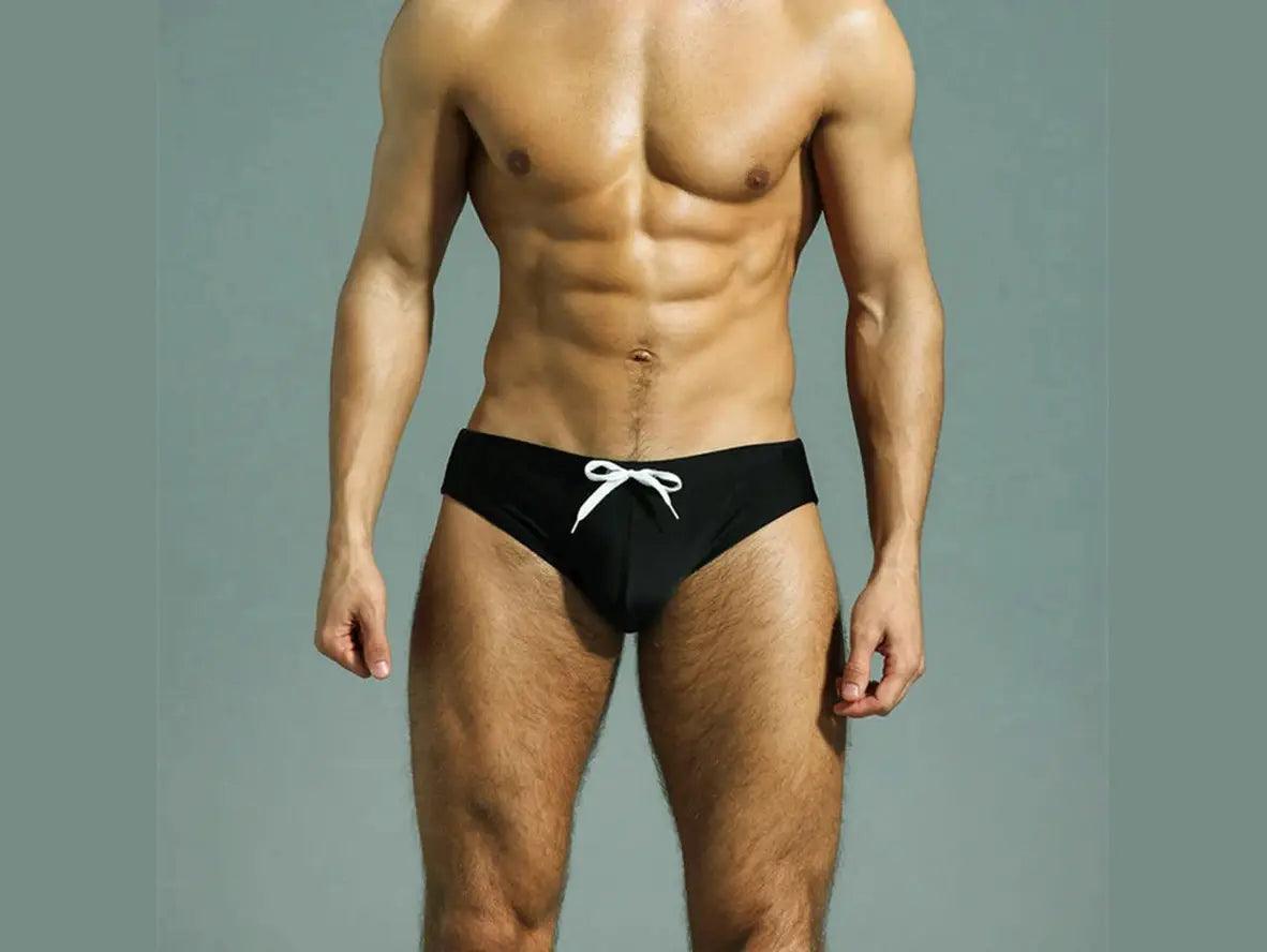 Gay Swim Briefs | Sexy Solid Swim Briefs