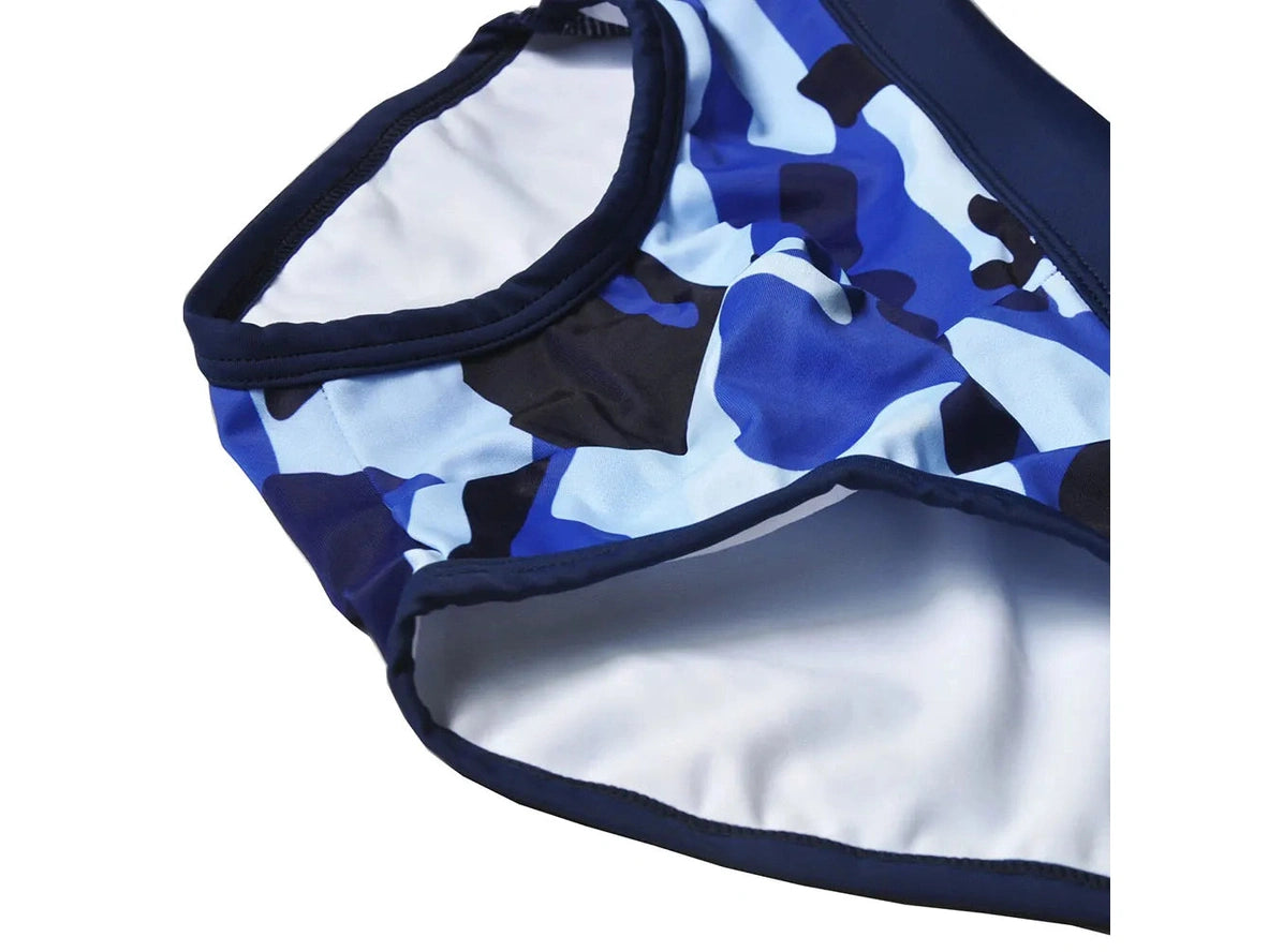 Gay Swim Briefs | UXH Camouflage Swim Briefs