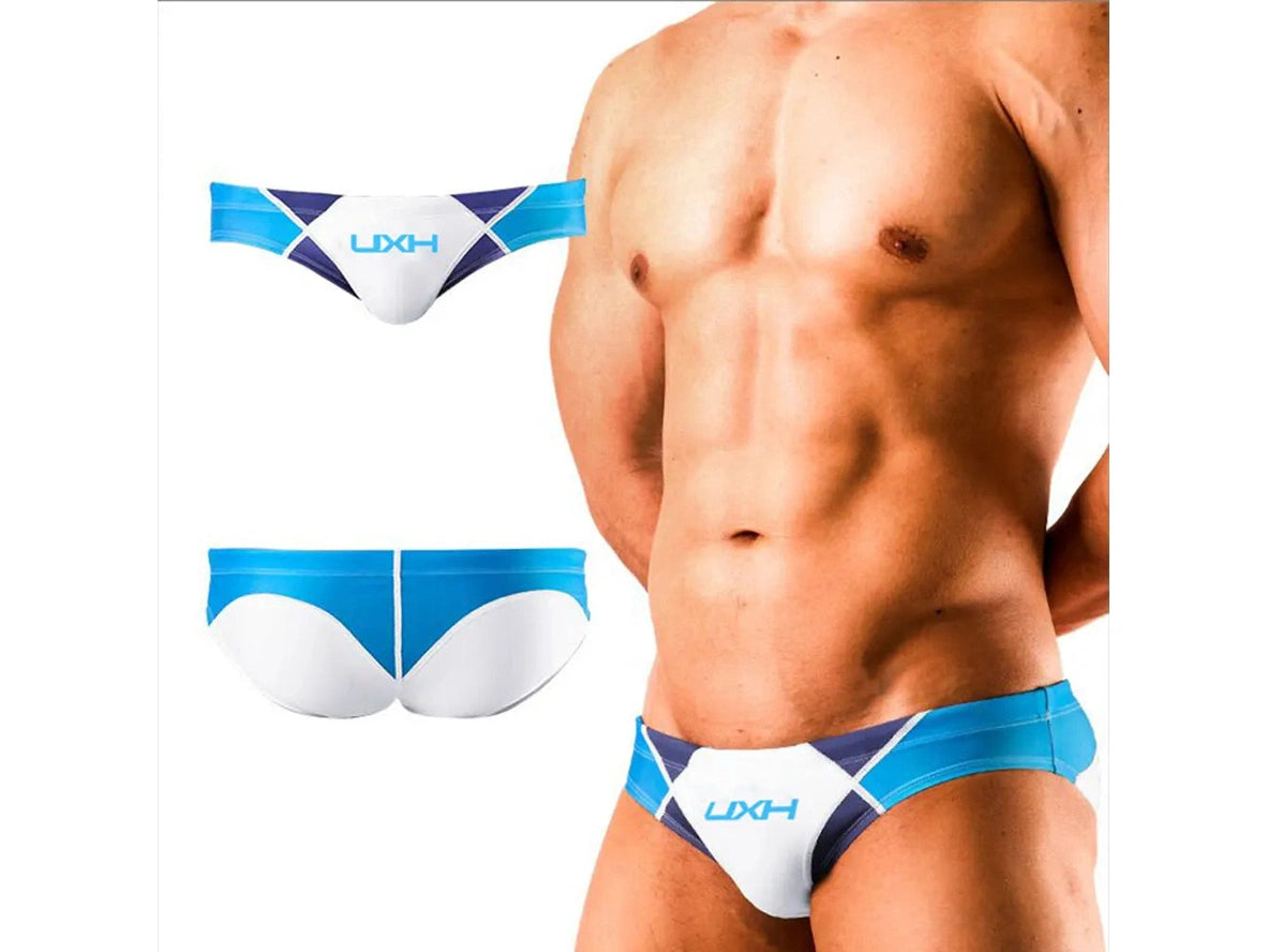 Gay Swim Briefs | UXH Enlarged Cup Padded Swim Briefs