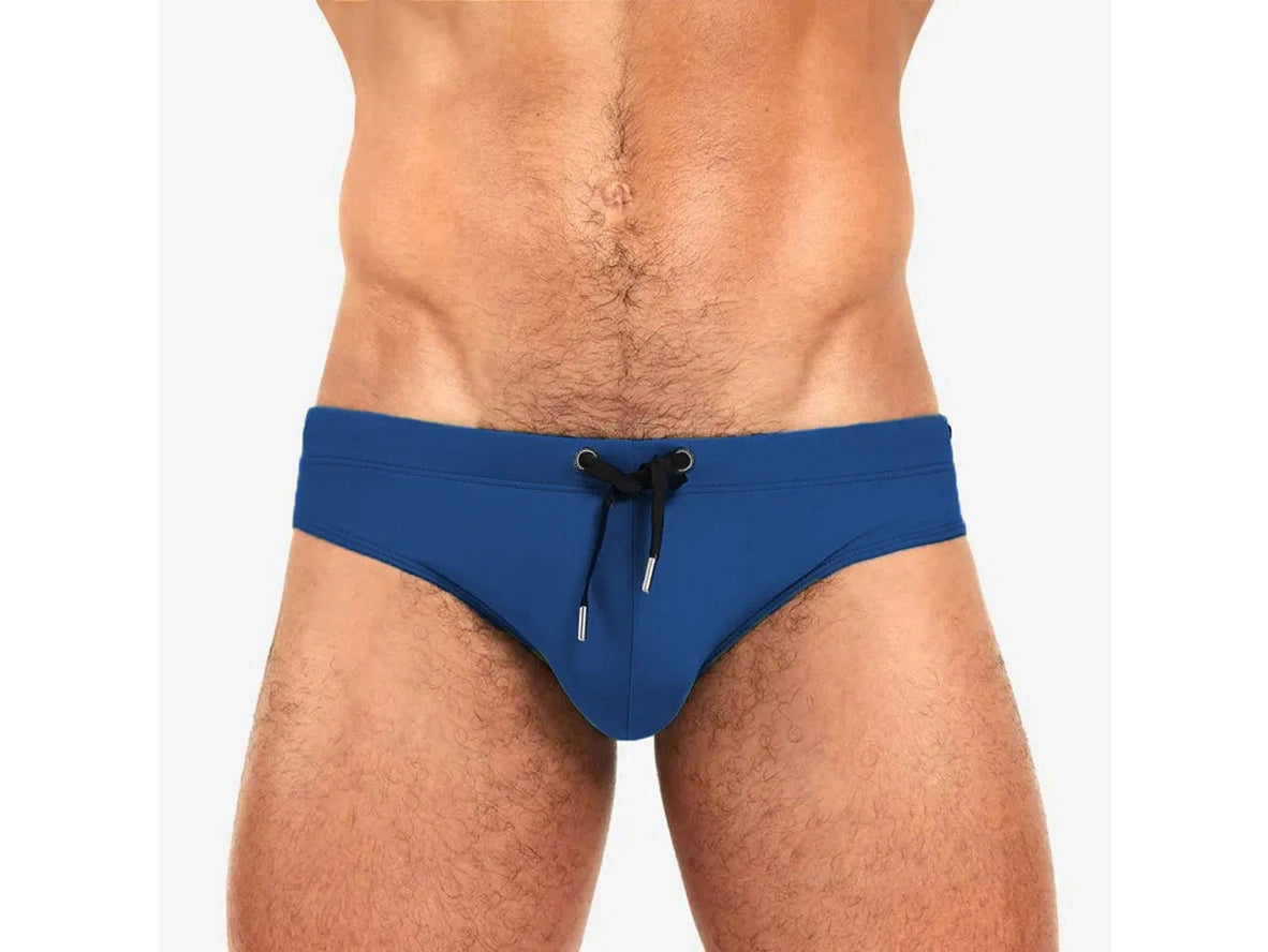 Gay Swim Briefs | UXH Pure Color Swim Briefs