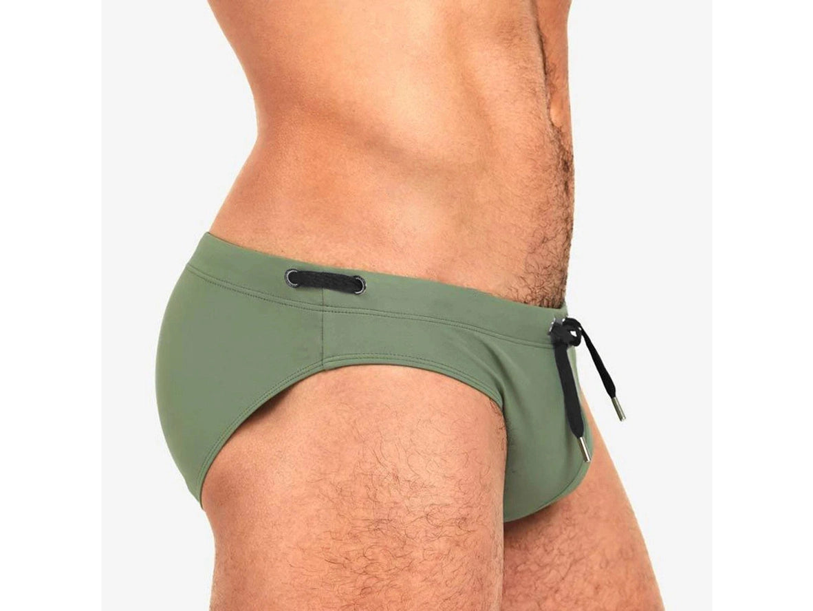 Gay Swim Briefs | UXH Pure Color Swim Briefs