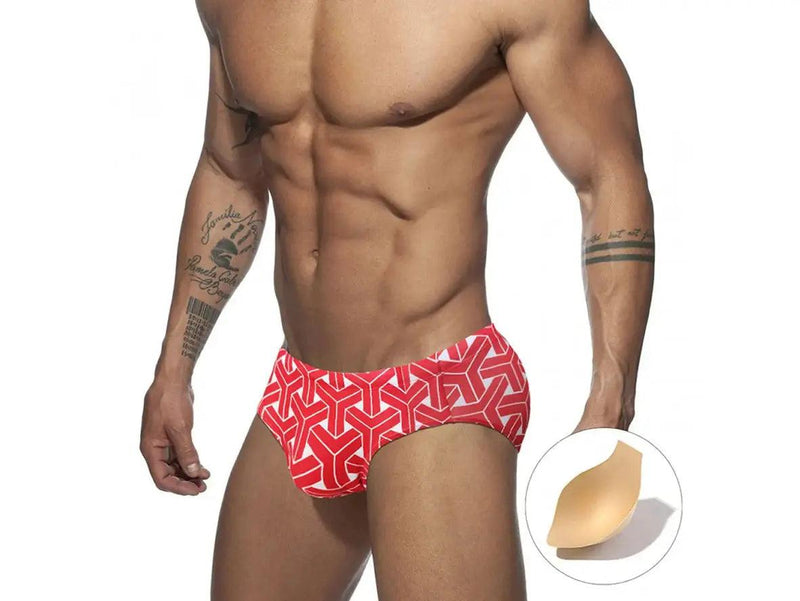Gay Swim Briefs | UXH Sexy Pushup Pad Swim Briefs