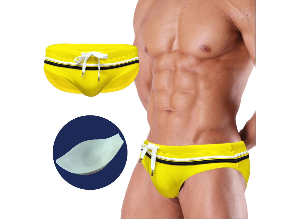 Gay Swim Briefs | UXH Swimwear Low-Rise Swim Briefs