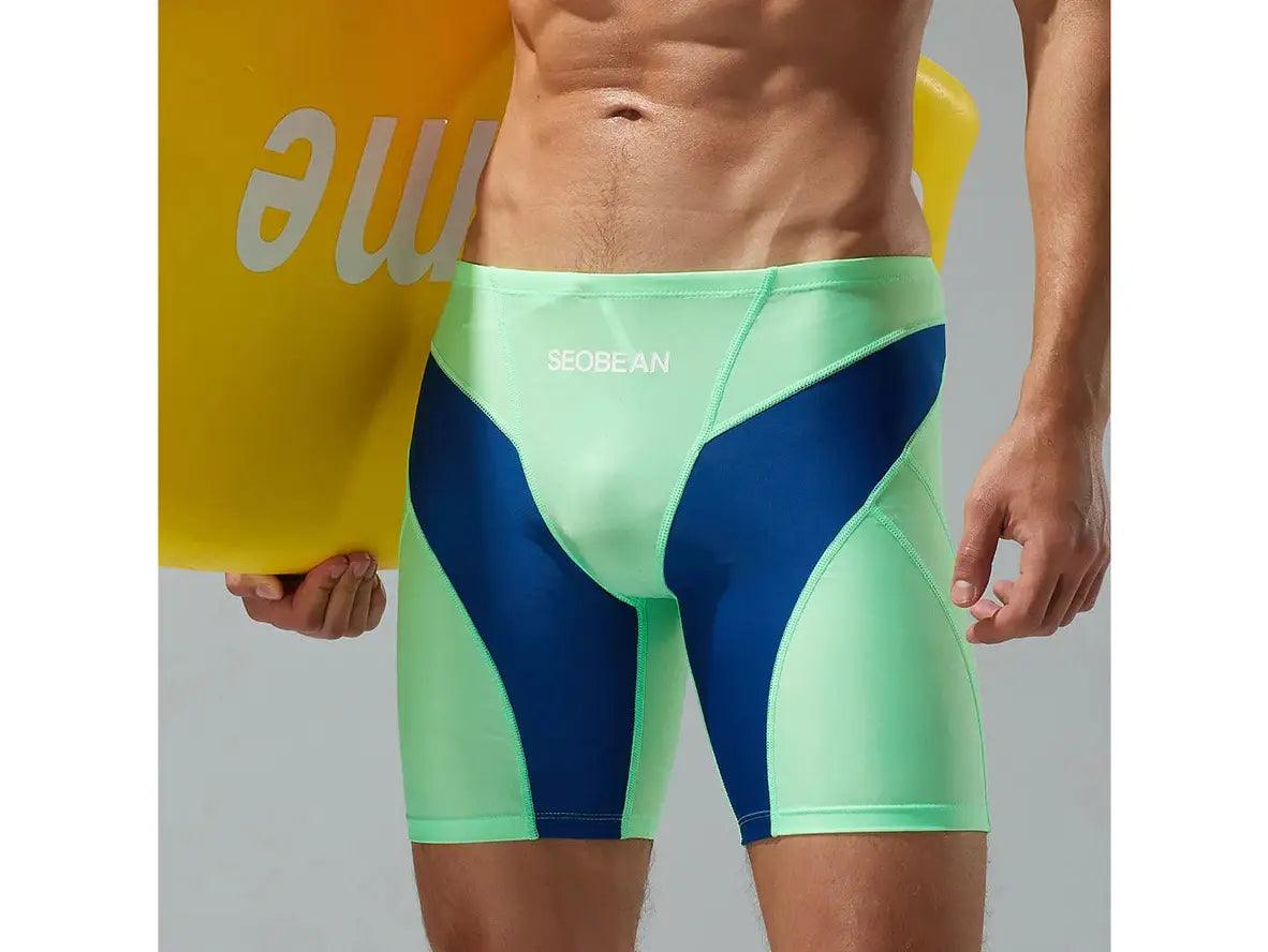 Gay Swim Jammers | SEOBEAN Color Block Swim Jammers