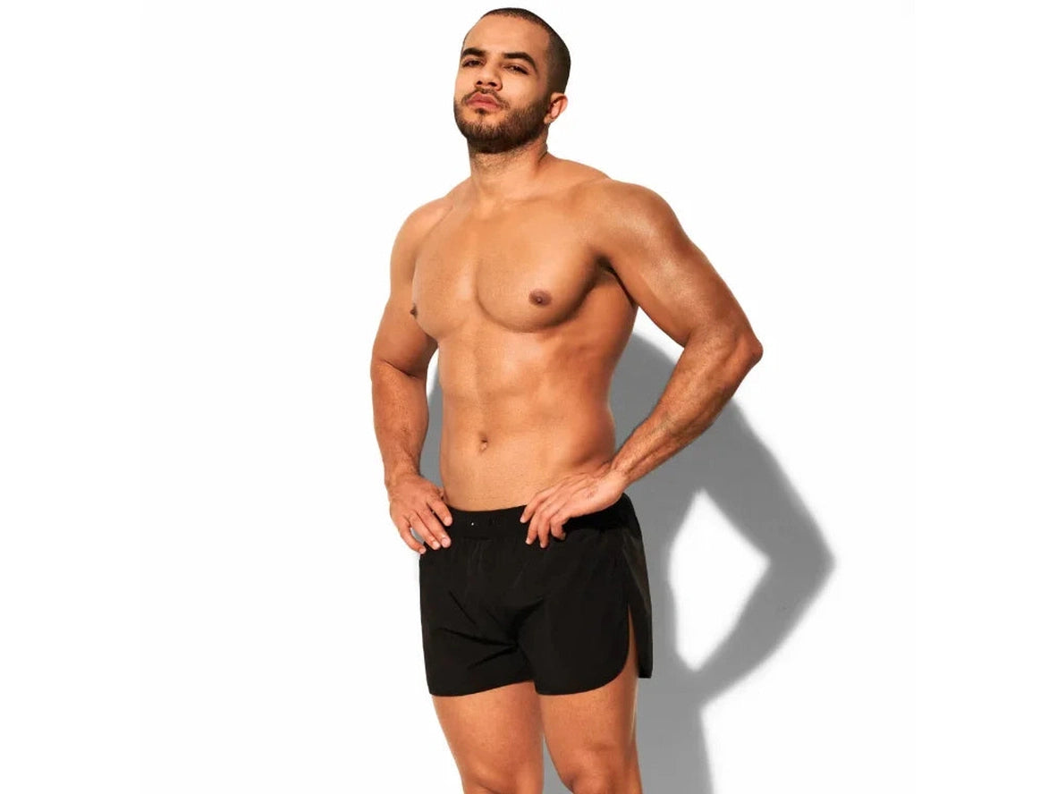 Gay Swim Shorts | DESMIIT High Split Swim Shorts