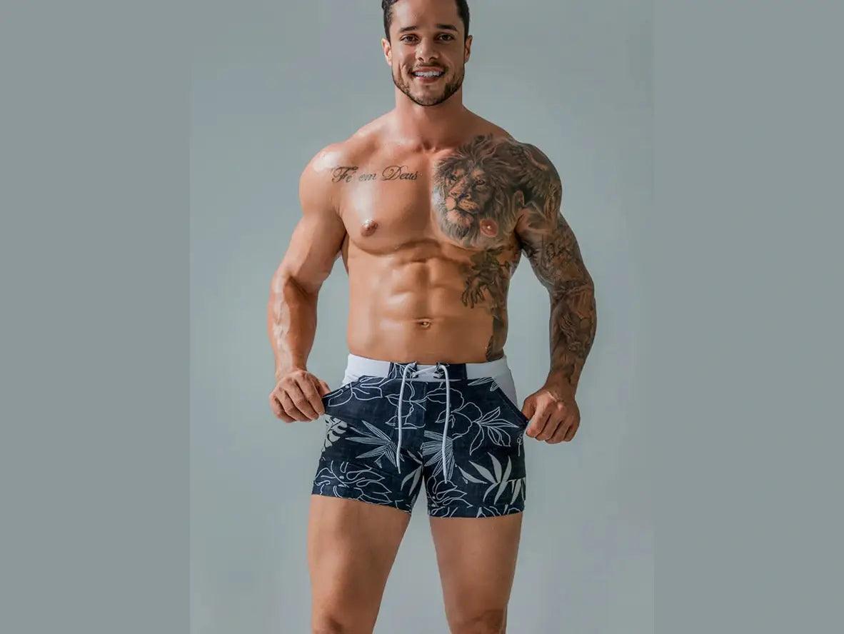 Gay Swim Shorts | HEAVYWOOD Sexy Quick Drying Beach Shorts