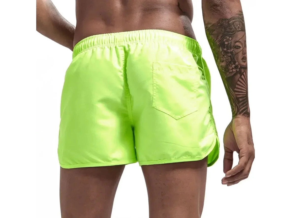 Gay Swim Shorts | Quick-Dry Colorful Board Shorts