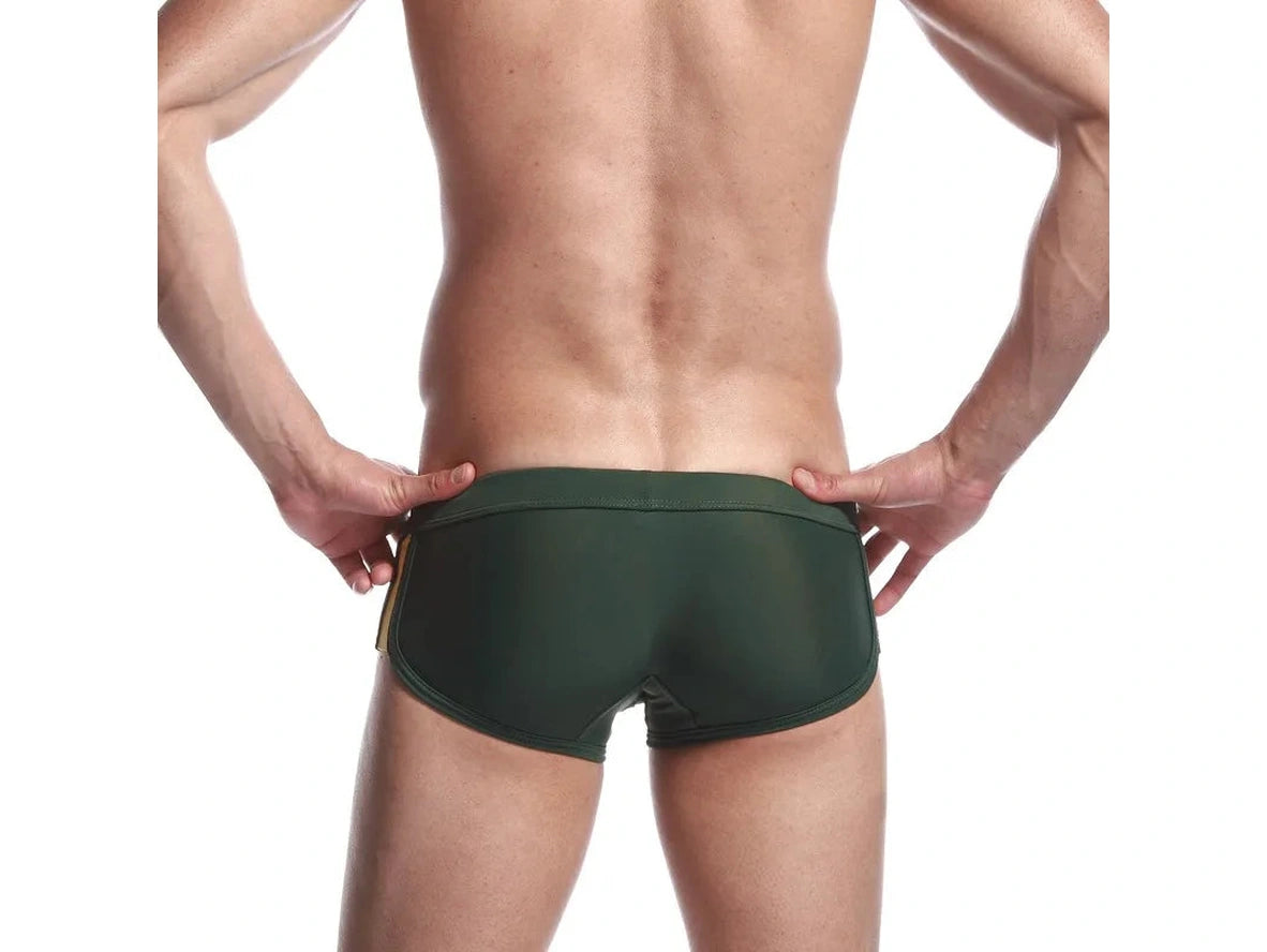 Gay Swim Trunks | Lifeguard Athletic Swim Trunks