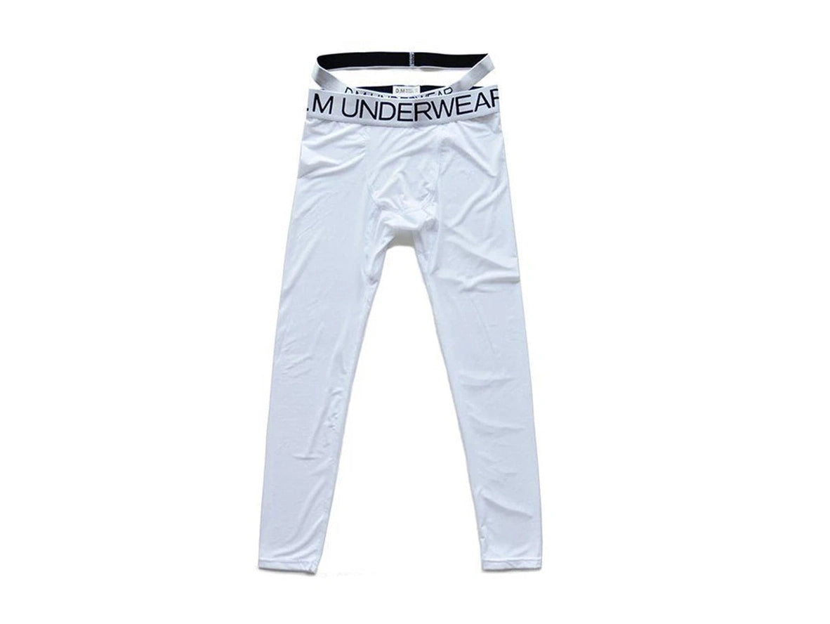 Gay Thermal Underwear | D.M Transparent Sexy Tight Long Johns