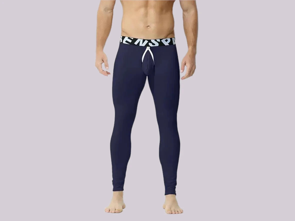 Gay Thermal Underwear | KAREN SPACE Open Crotch Long Johns