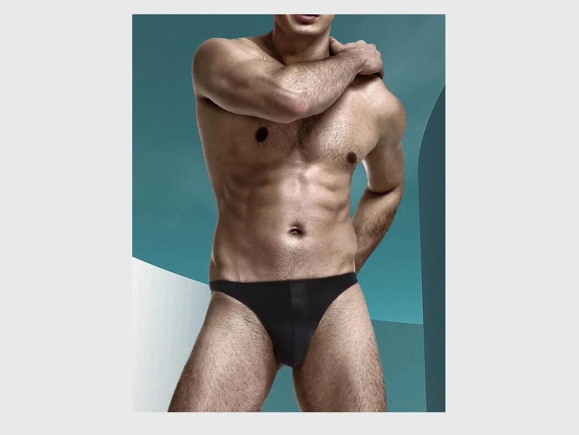 Gay Thongs | Ultra-Thin Ice Silk Underwear Thongs